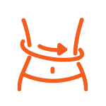 お腹痩せアイコン