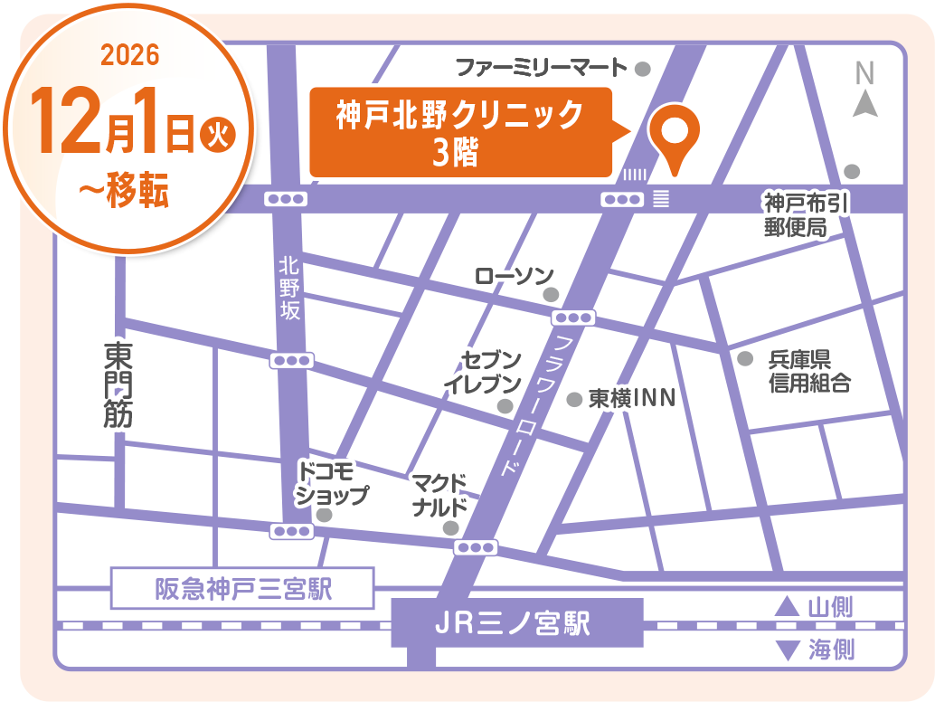 クリニック移転のお知らせ